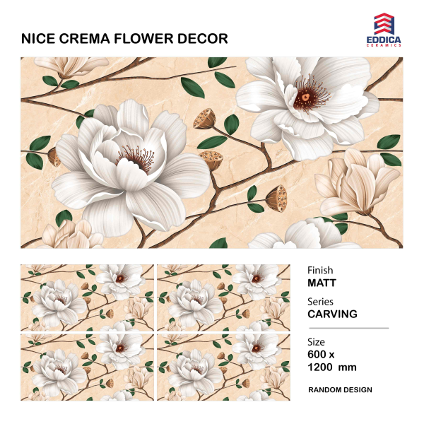NICE CREMA FLOWER DECOR