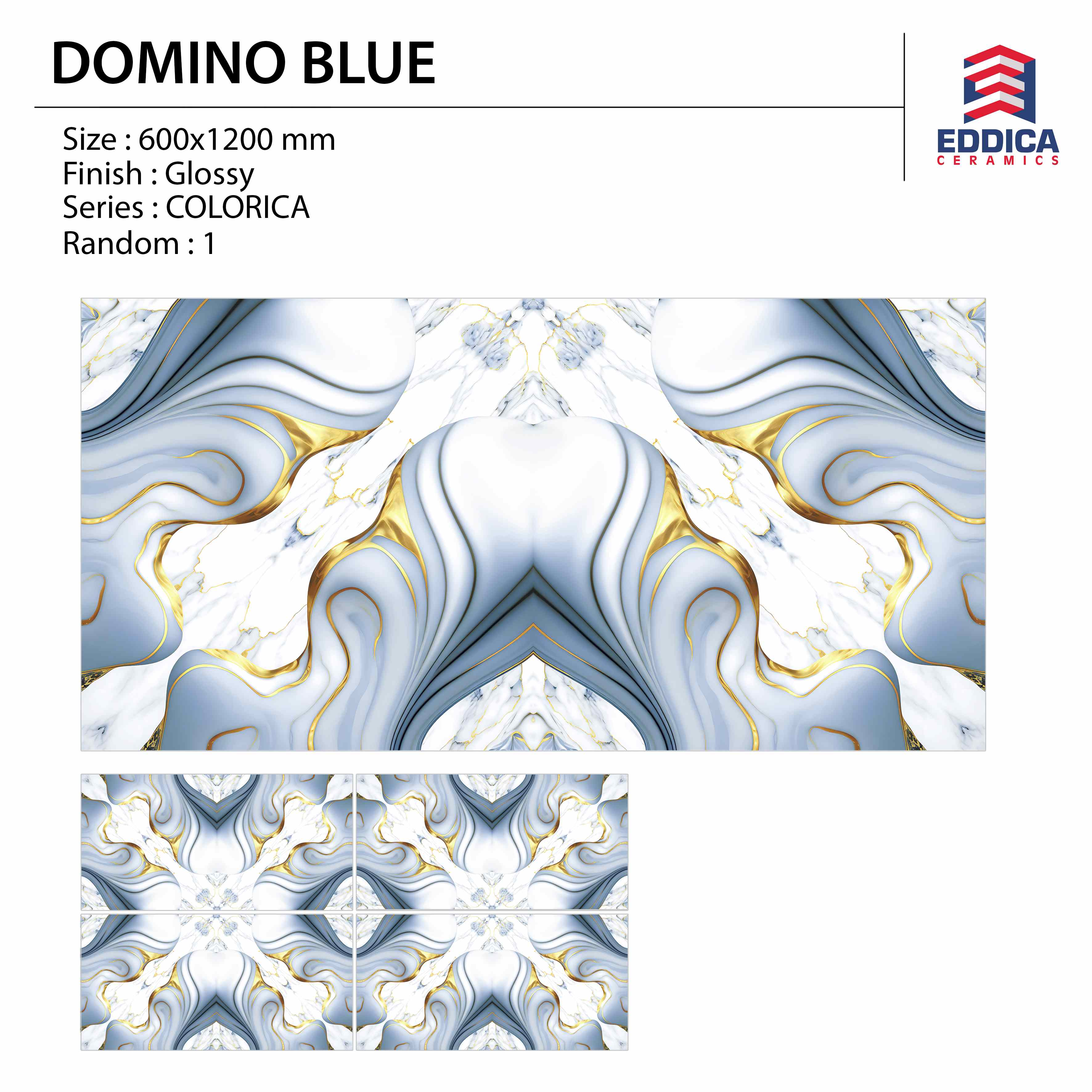 DOMINO BLUE