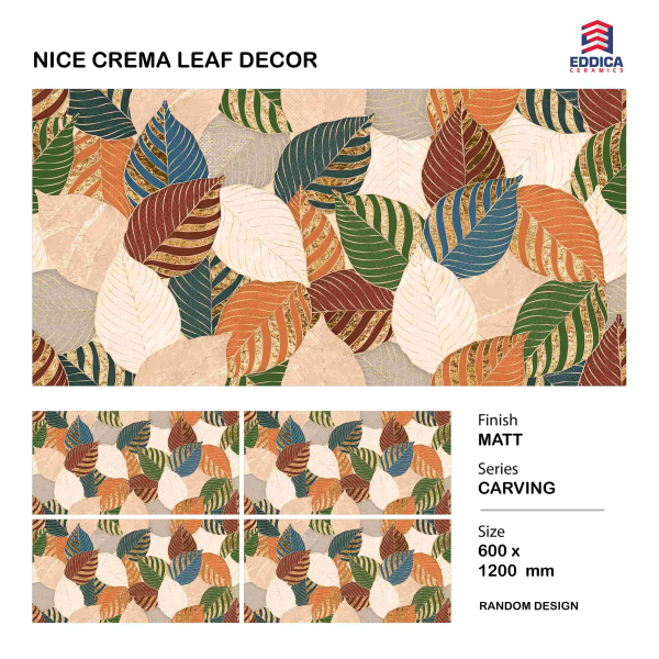 NICE CREMA LEAF DECOR