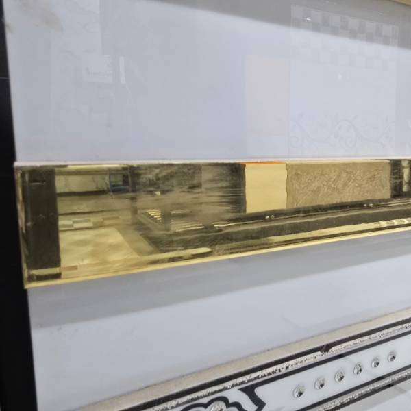 GOLDEN FLAT PATTI 40 MM