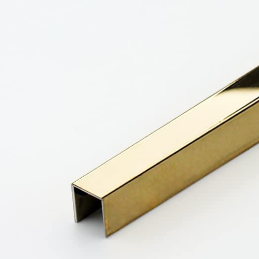 GOLD U BRASS  10 MM