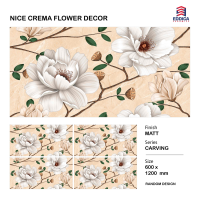 NICE CREMA FLOWER DECOR
