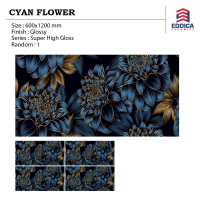 HG- CYAN FLOWER