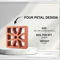 PETAL TERACOTTA JARI